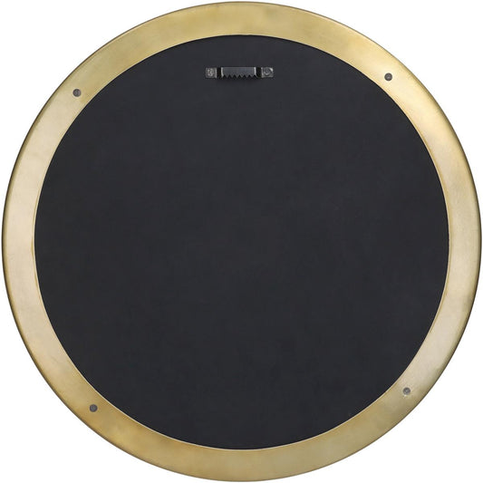 Καθρέπτης Τοίχου Μεταλλικός Χρυσός 43x3x43