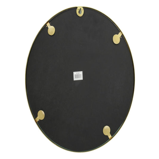 Καθρέπτης Τοίχου Μεταλλικός Χρυσός 40x3x40