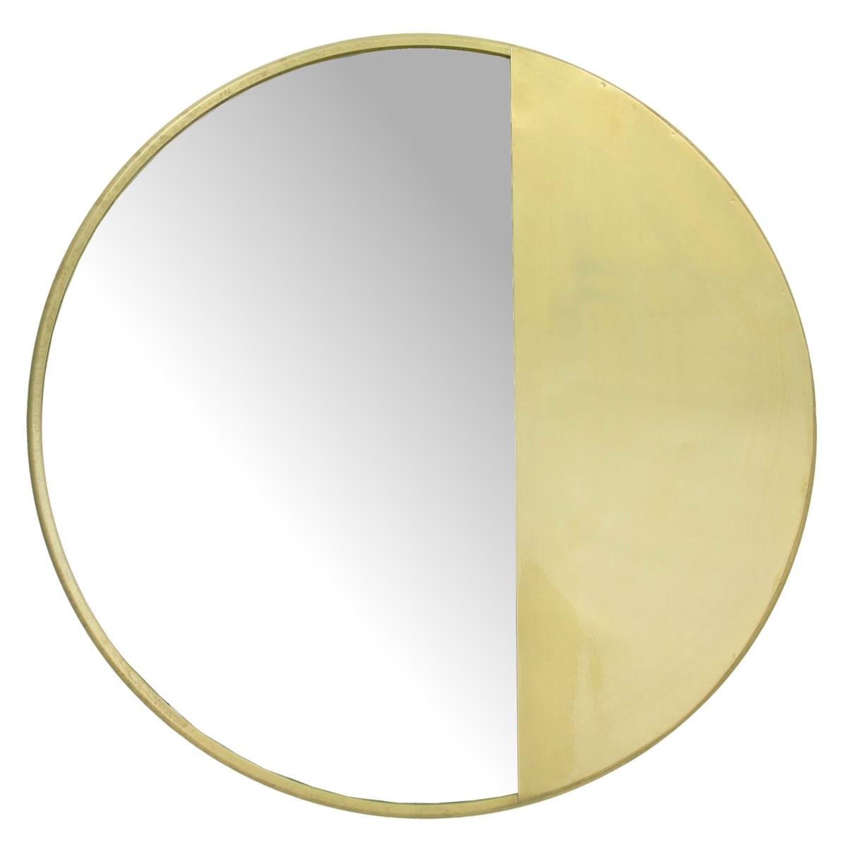 ArteLibre Καθρέπτης Τοίχου Μεταλλικός Χρυσός 05151953