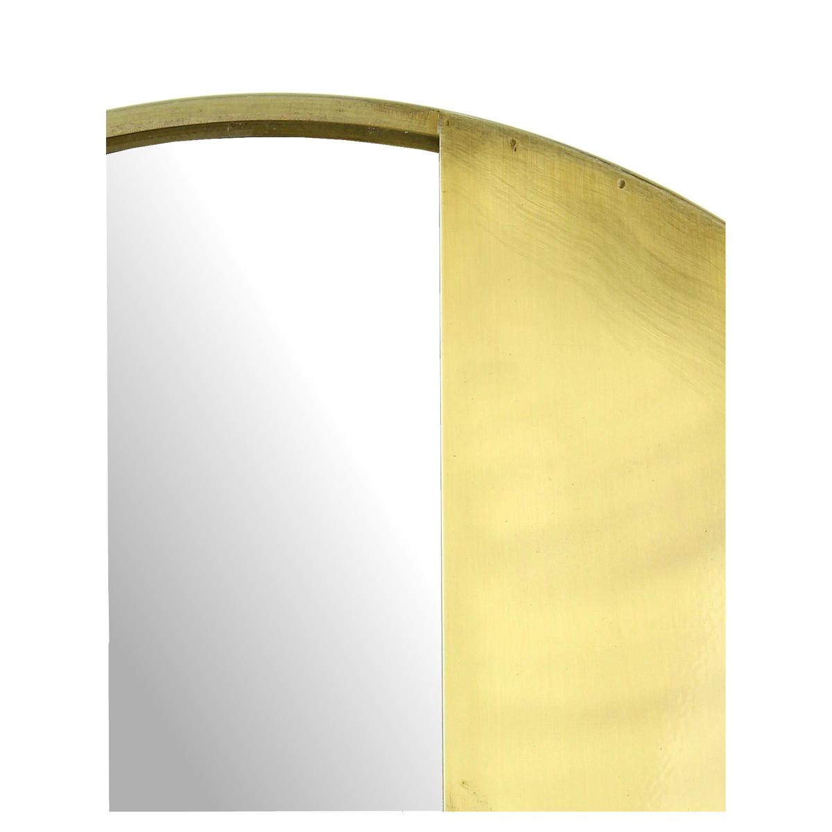 ArteLibre Καθρέπτης Τοίχου Μεταλλικός Χρυσός 05151954