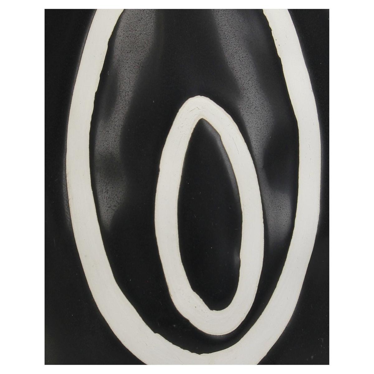 ArteLibre Βάζο Δολομίτη Μαύρο/Λευκό 05153554